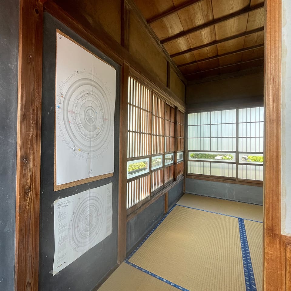 写真：お部屋の入り口からの様子