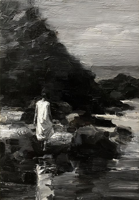 青木 薫 「引き潮」