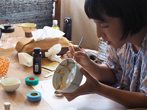 館山市、南房総市で金継ぎワークショップを開催