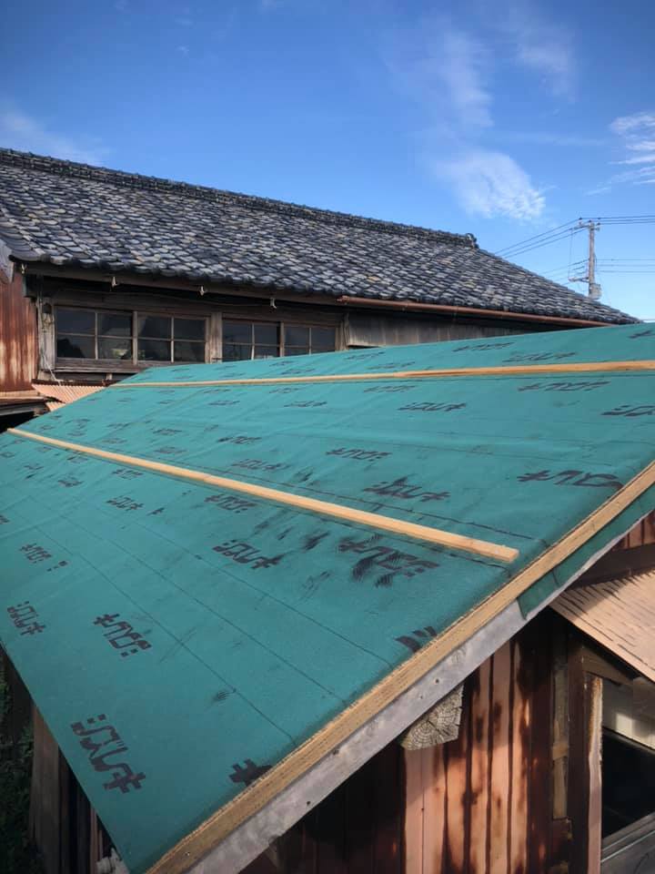 瓦屋根葺き替え工事の手順